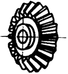 齒輪基本術語錐齒輪、準雙曲面齒輪及其齒輪副