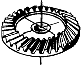 齒輪基本術語錐齒輪、準雙曲面齒輪及其齒輪副