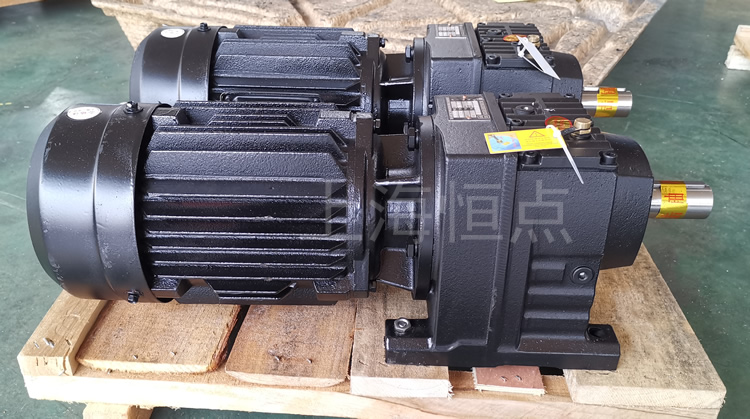 R47系列減速機配電機，黑金剛 實物圖